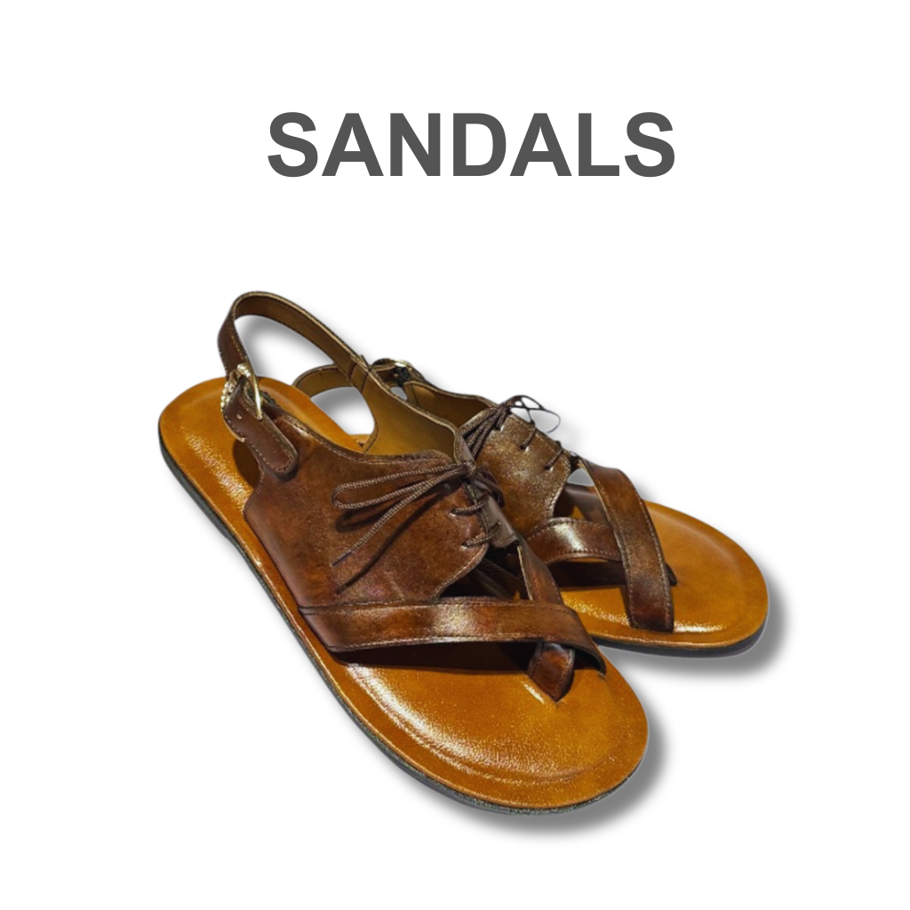 Elegant leather sandals for men by Lewis Shoes. Comfortable, durable, and stylish with a secure fit. Ideal for casual and semi-formal wear. Upgrade your style with premium sandals now!