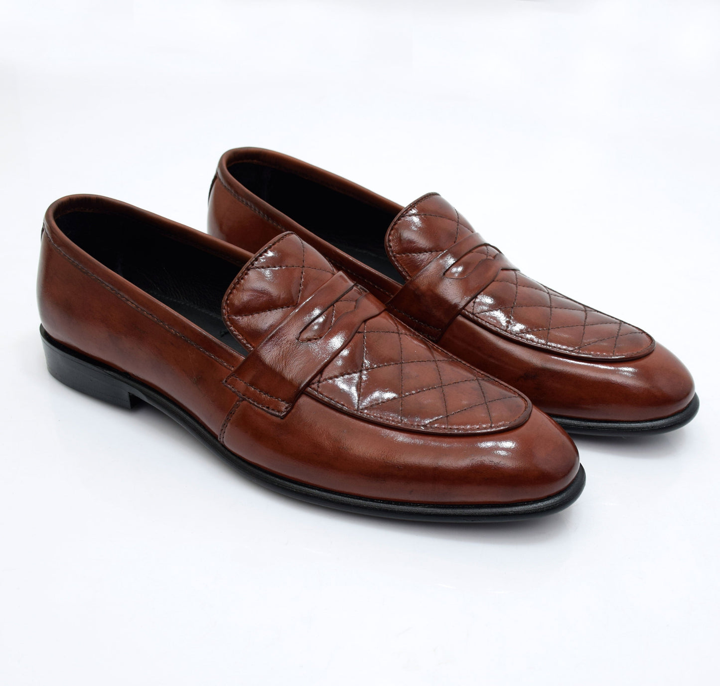 Elegant Quilted Leather Loafers