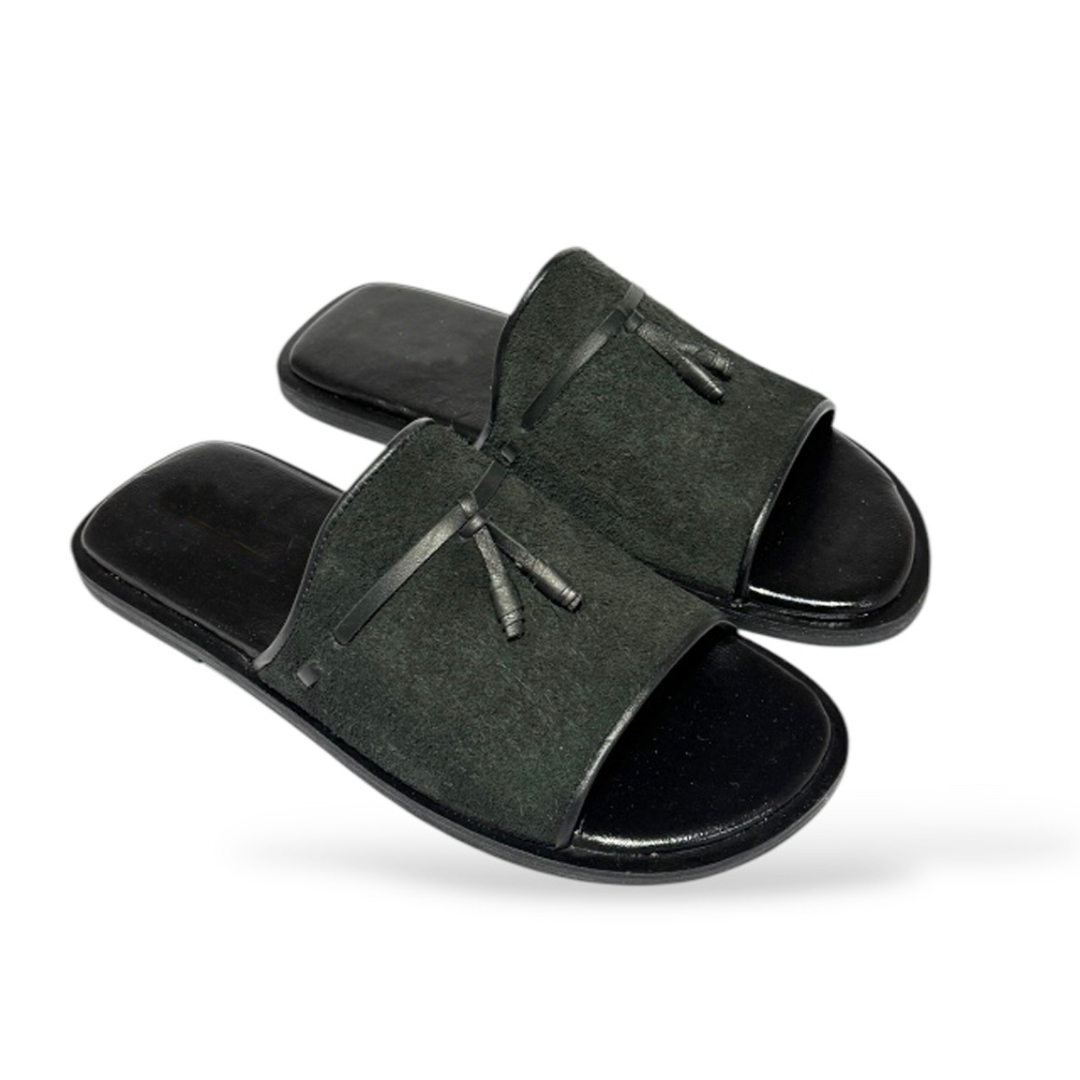 Lewis Suede Tassel Slides