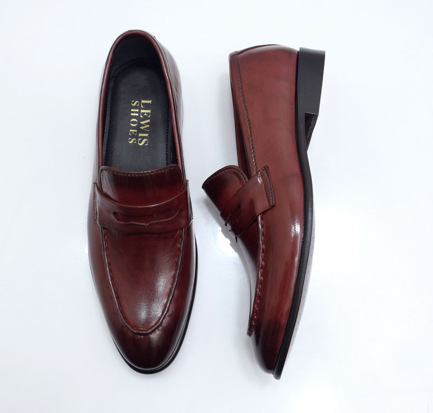 Regal Penny Polished Brown Loafers