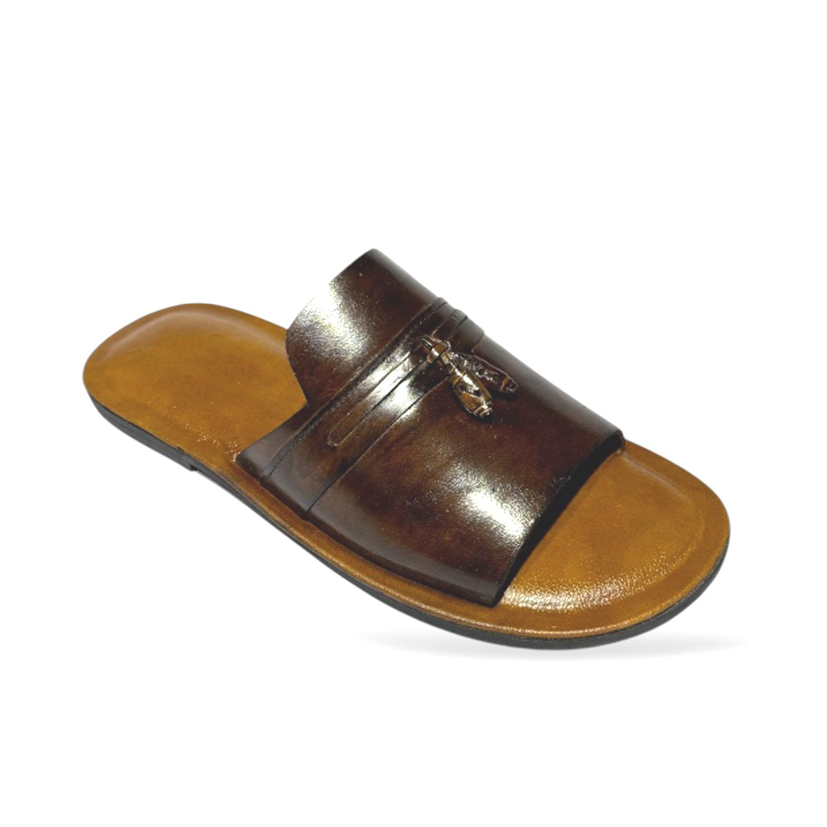 Lewis Classic Leather Tassel Slides