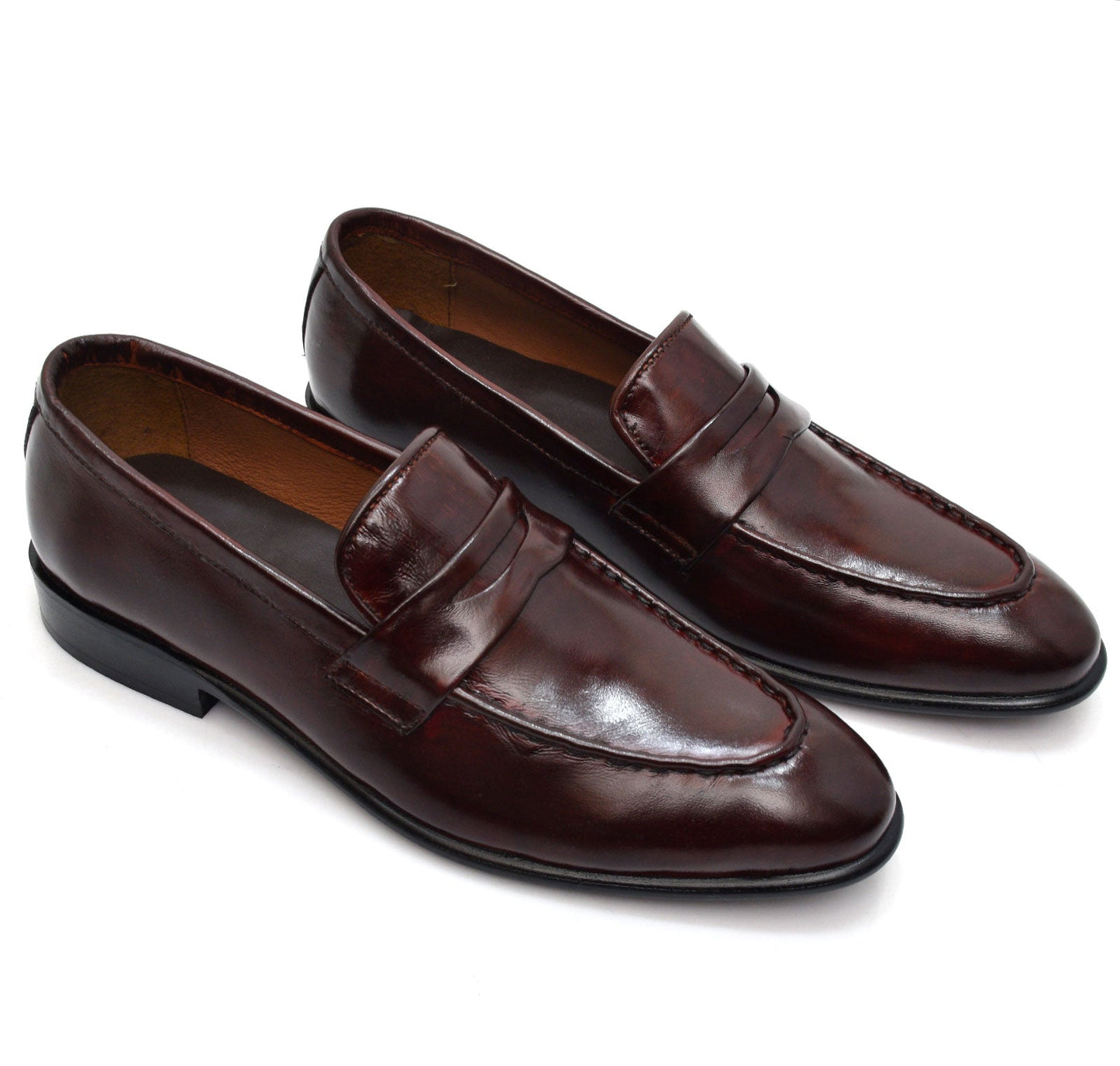 Regal Penny Polished Brown Loafers