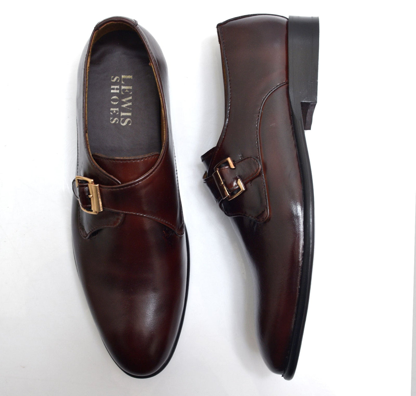 Modern Classic Single Monk Strap Shoes