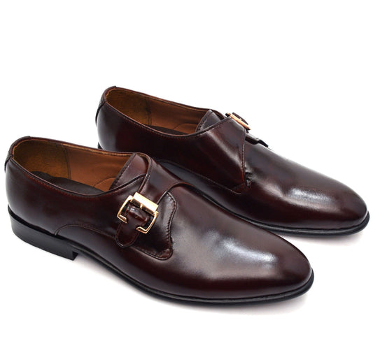 Modern Classic Single Monk Strap Shoes