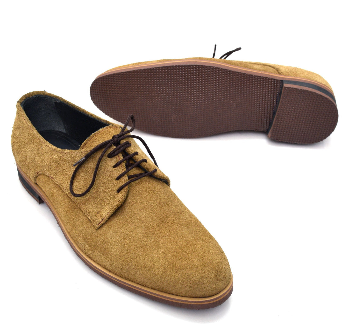 Classic Suede Derby Shoes