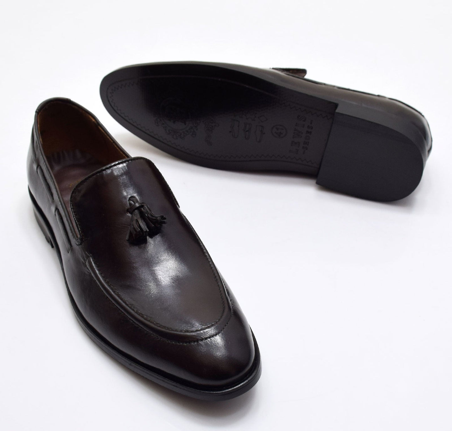 Black Tassel Loafers