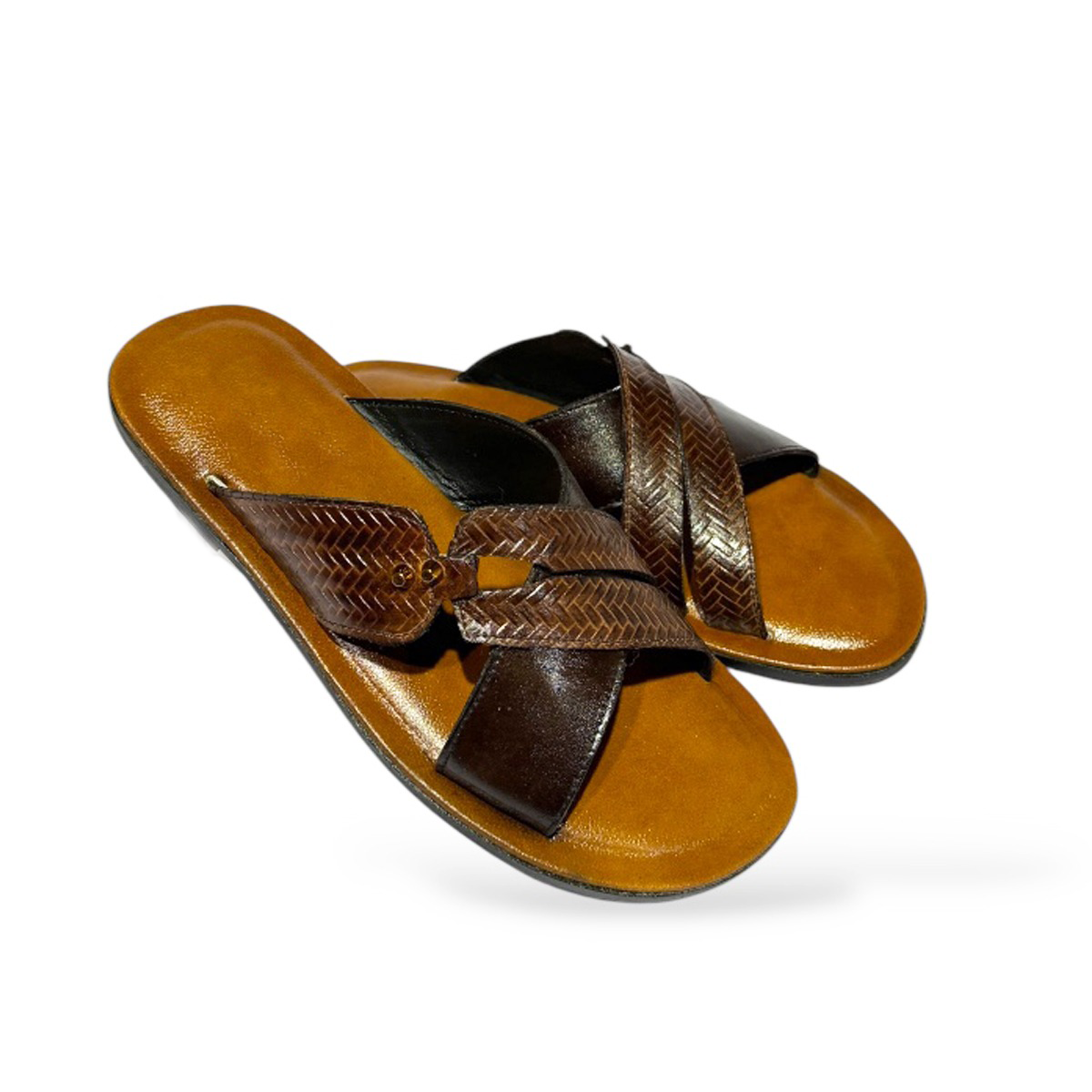 Lewis Woven Cross Slides