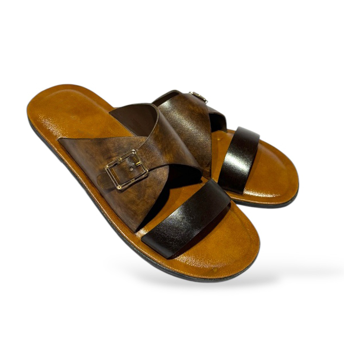 Lewis Dual-Tone Buckle Slides