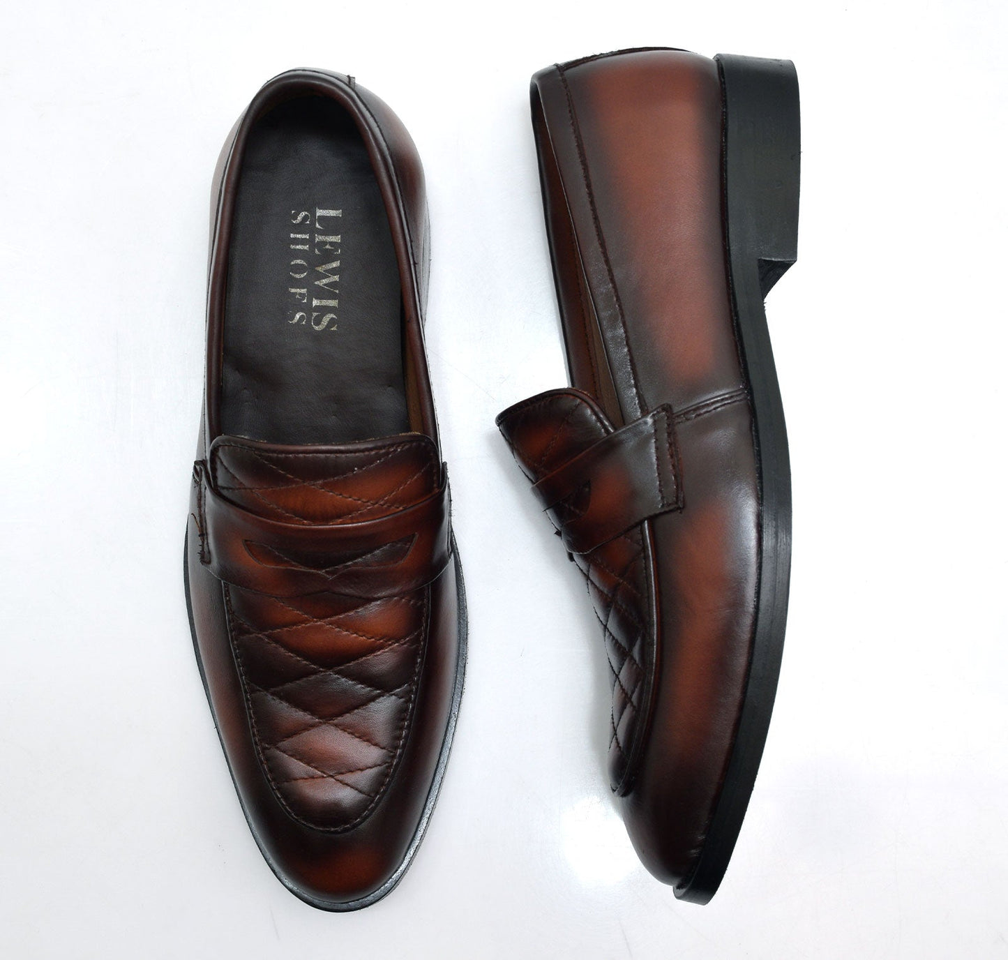 Elegant Quilted Leather Loafers