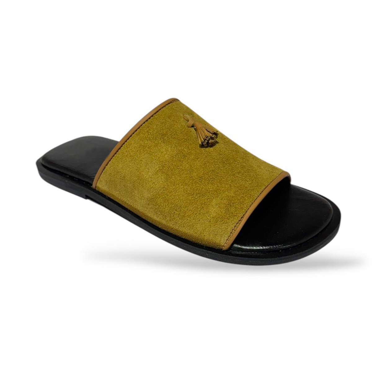 Lewis Suede Tassel Slides