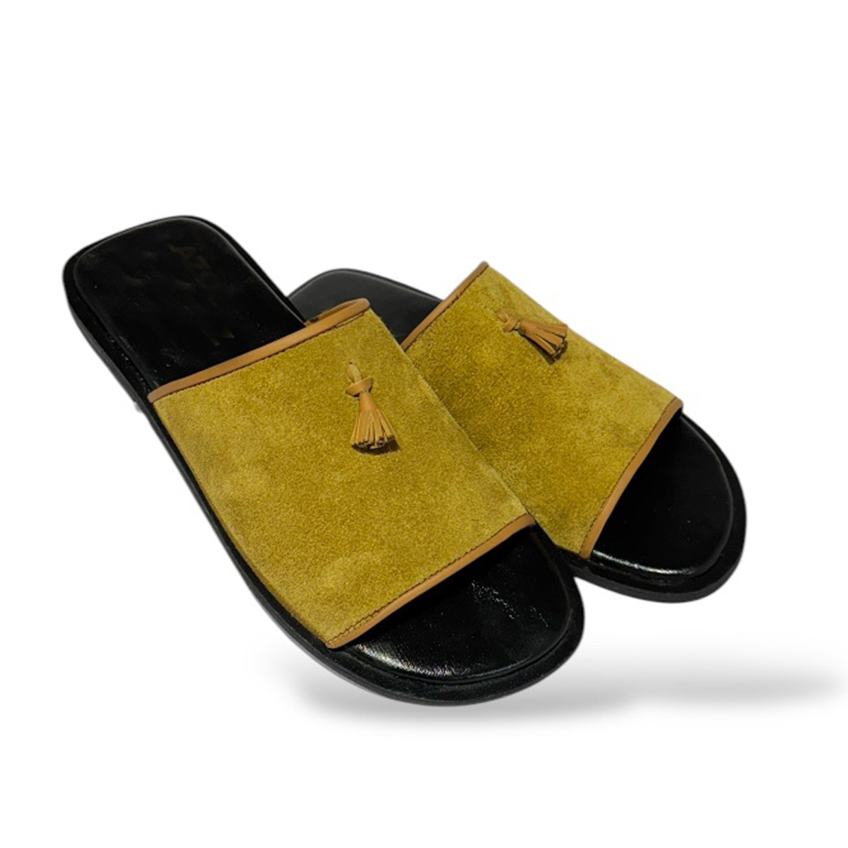 Lewis Suede Tassel Slides